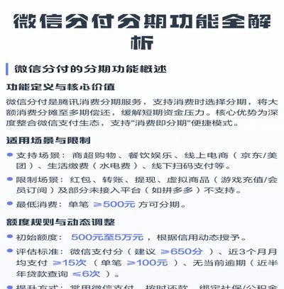 套微信分期最简单方法