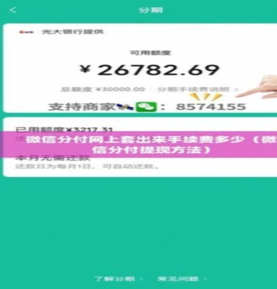 什么平台可以套现分付