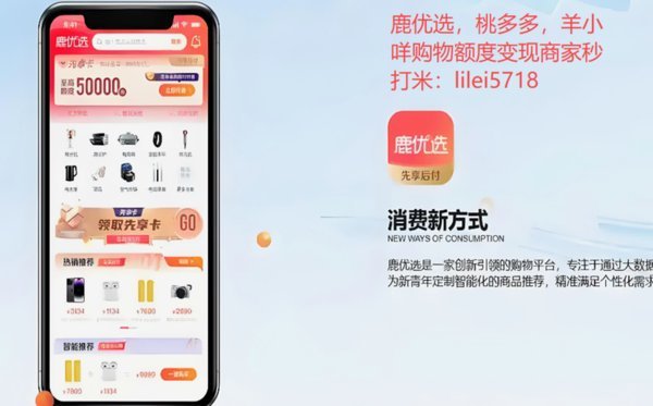 鹿优选 套现额度
